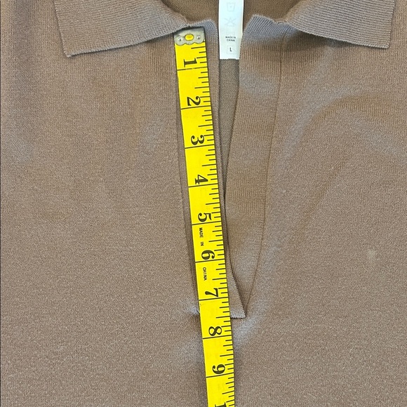 Glyder Elite Polo Mocha short sleeved top - Picture 10 of 12